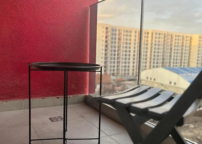 公寓 Stylish With Balcony At Exigent Plaza - 04 布加勒斯特